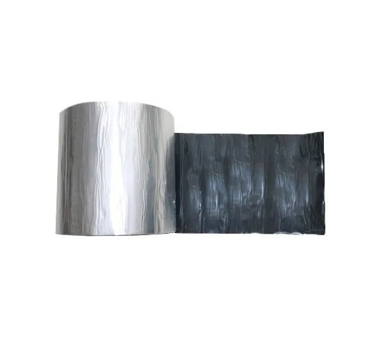 CINTA ADHESIVA RESISTENTE AL AGUA ALUMINIO BITUMINOSO CINTA 5 CM X 10 MT - 6