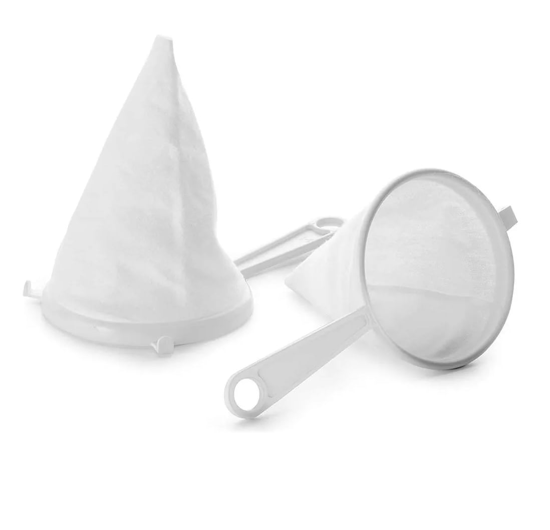 COLADOR DE TELA X 2 PAQ PASAPURÉS TELA 19.5 CM LARGO - 9