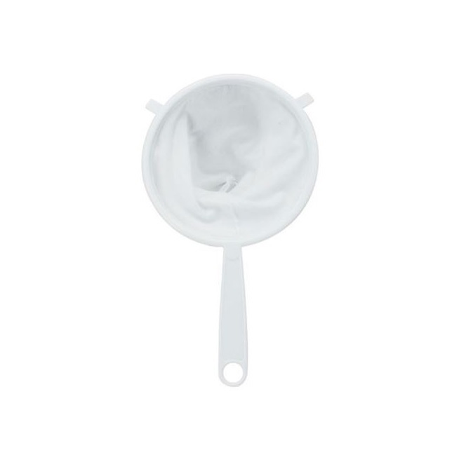 COLADOR FRANELA DE TELA BLANCA DE 19.5 CM LARGO - 2