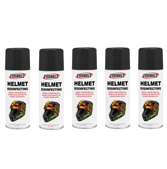 LIMPIADOR DE VISERAS DE CASCOS DE MOTO Y TRAJES DE COMPETICIÓN SPRAY ESPUMOSO - 2