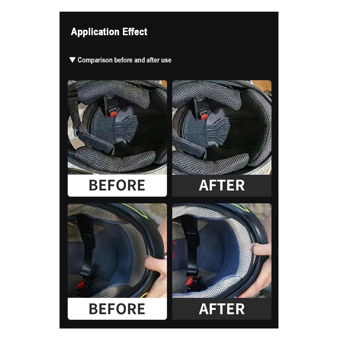 LIMPIADOR DE VISERAS DE CASCOS DE MOTO Y TRAJES DE COMPETICIÓN SPRAY ESPUMOSO - 5
