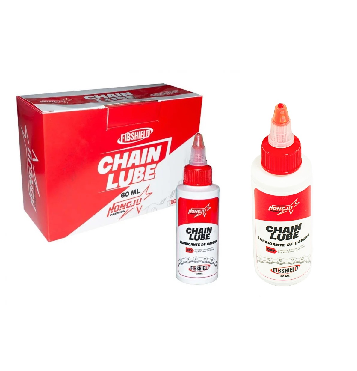 LUBRICANTE LIQUIDO CADENA 60ML FIBSHIELD X 2 UND - 1