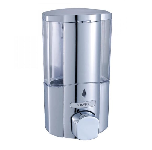 DISPENSADOR DE JABÓN LÍQUIDO 400 ML PARA BAÑO DE PARED - 2