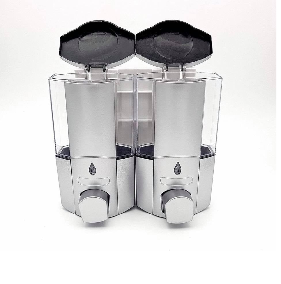 DISPENSADOR DE JABON LÍQUIDO 400 ML PVC CON ACCESORIOS - 5