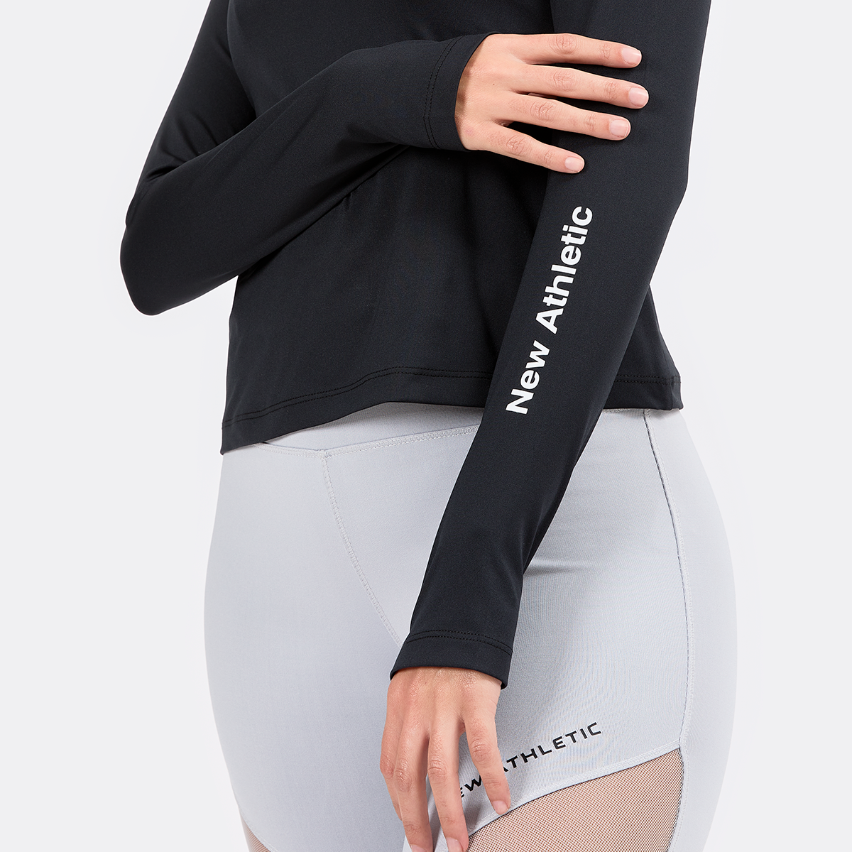 POLO MUJER NEW ATHLETIC ANGIE NEGRO - 3