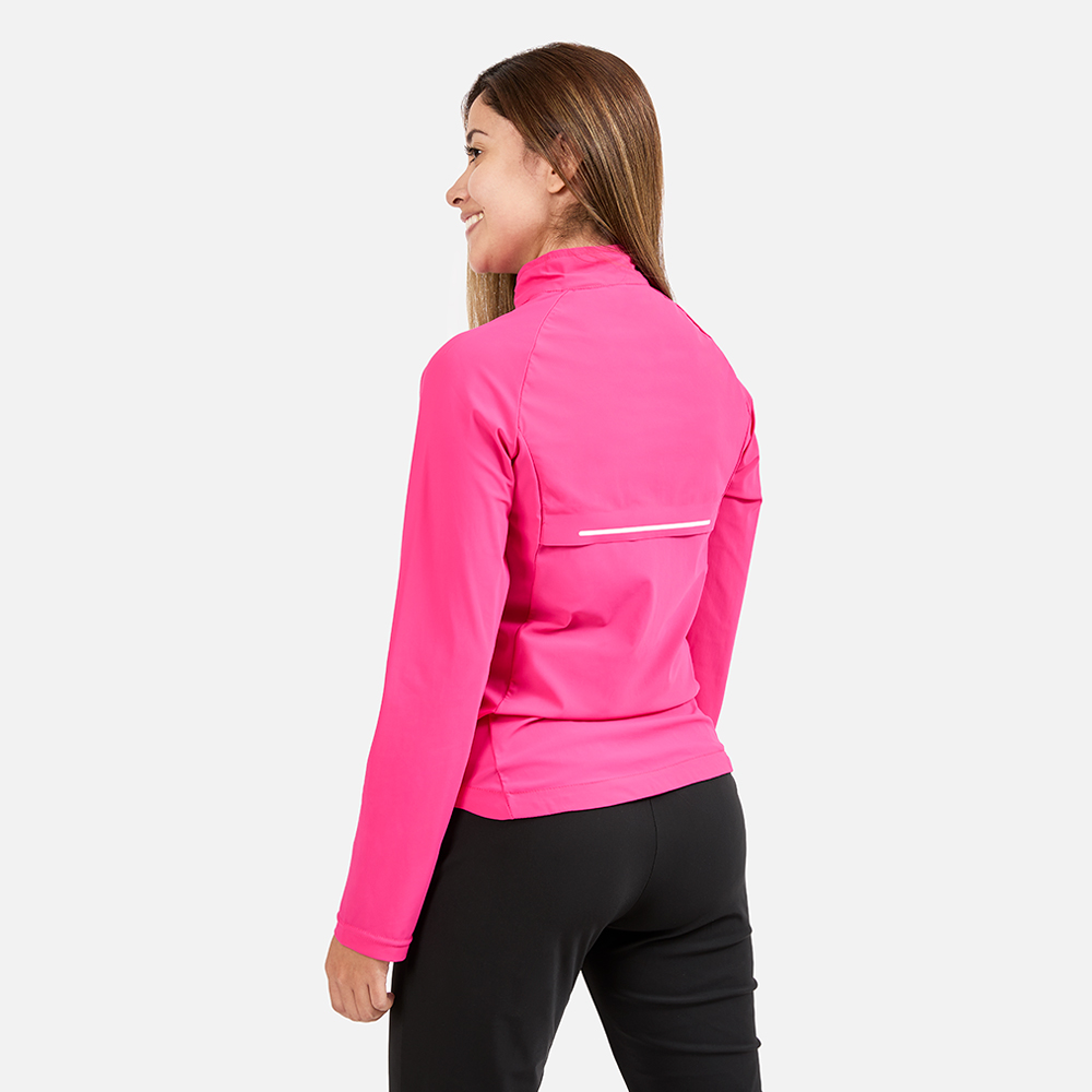 BUZO CONJUNTO NEW ATHLETIC FLEX FUCSIA CON NEGRO PARA MUJER - 3