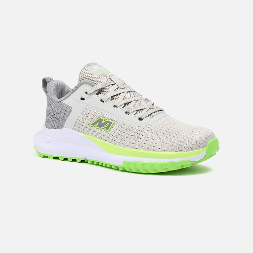 ZAPATILLAS NEW ATHLETIC OUTDOOR CLIMB18 GRIS CON VERDE MUJER - 1