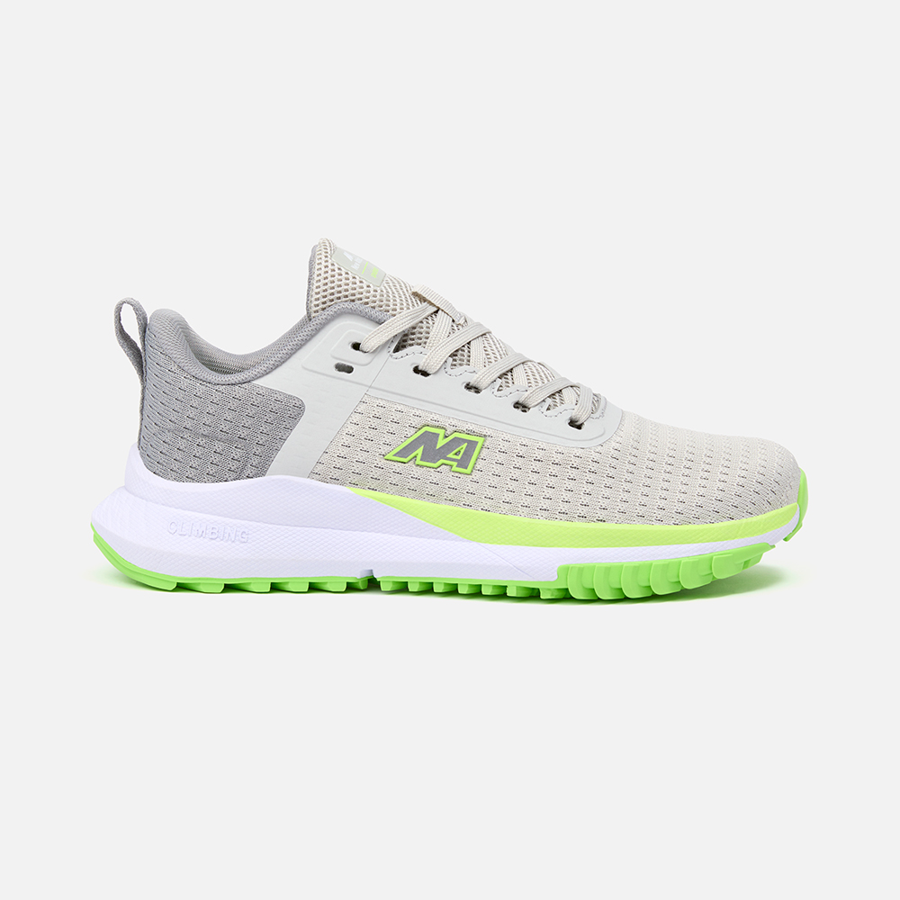 ZAPATILLAS NEW ATHLETIC OUTDOOR CLIMB18 GRIS CON VERDE MUJER - 2