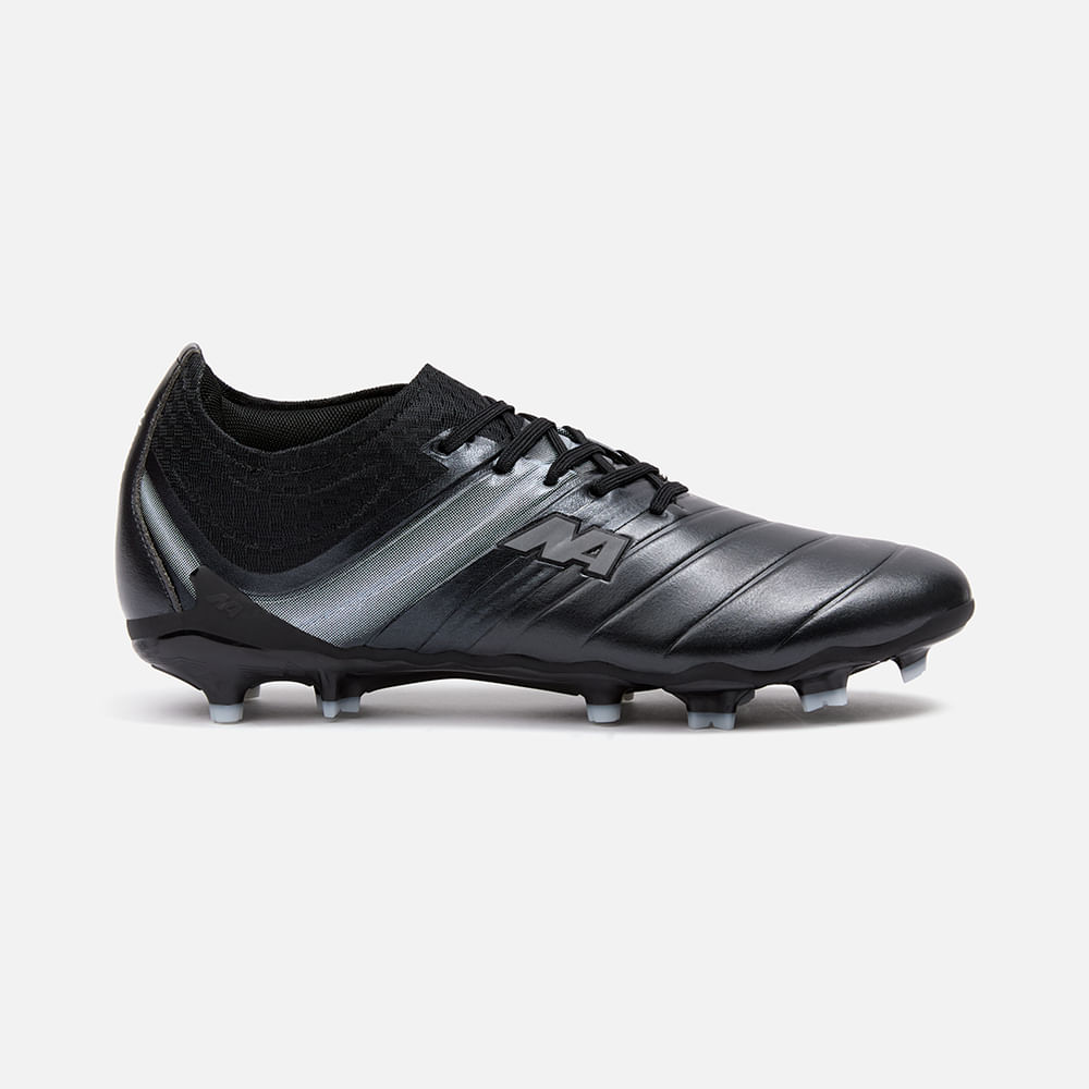 ZAPATILLAS MUJER NEW ATHLETIC FOOTBALL NEGRO NACAFUT0063J0201 SLABS63 CON BLANCO JUVENIL - 2