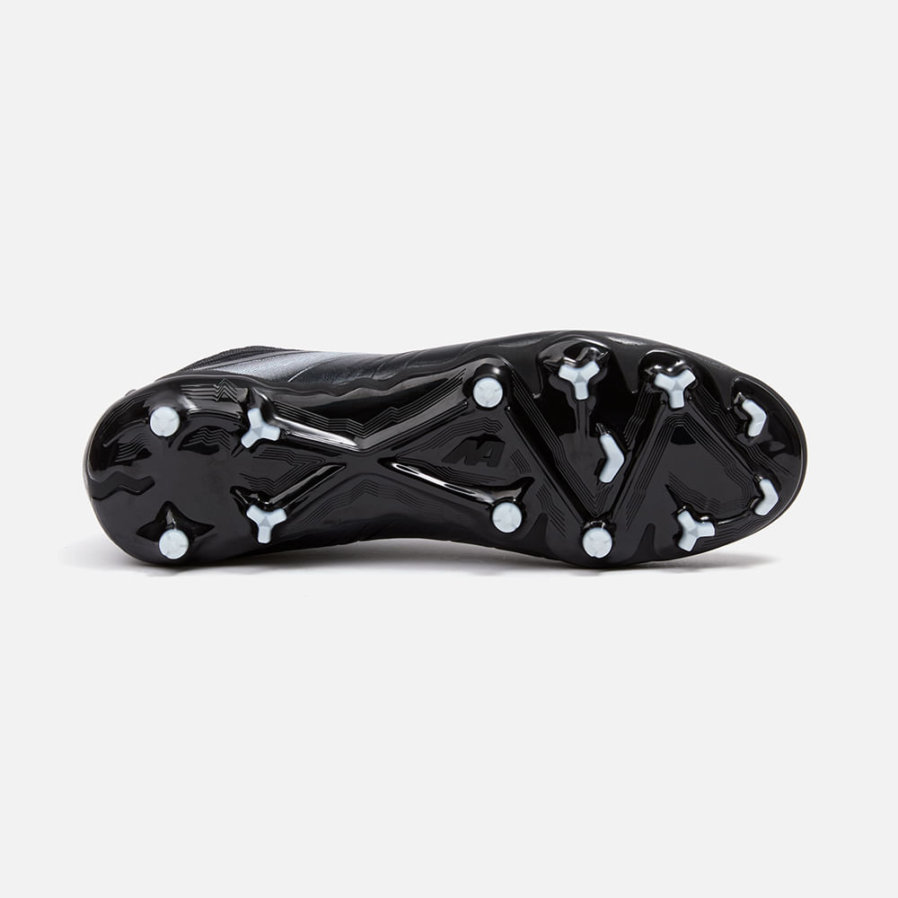ZAPATILLAS MUJER NEW ATHLETIC FOOTBALL NEGRO NACAFUT0063J0201 SLABS63 CON BLANCO JUVENIL - 3