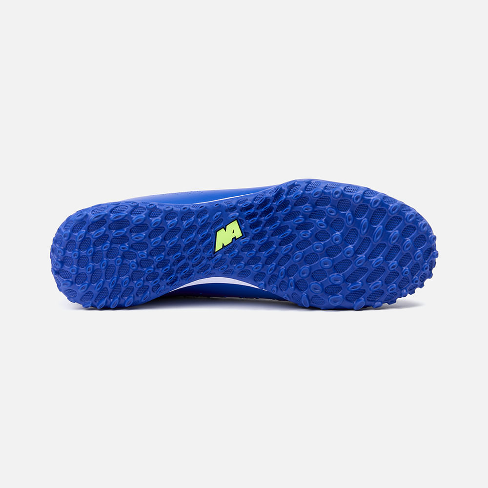 ZAPATILLAS MUJER NEW ATHLETIC FOOTBALL AZUL NACAFUT0089J1230 SLABS89 CON BLANCO JUVENIL - 3