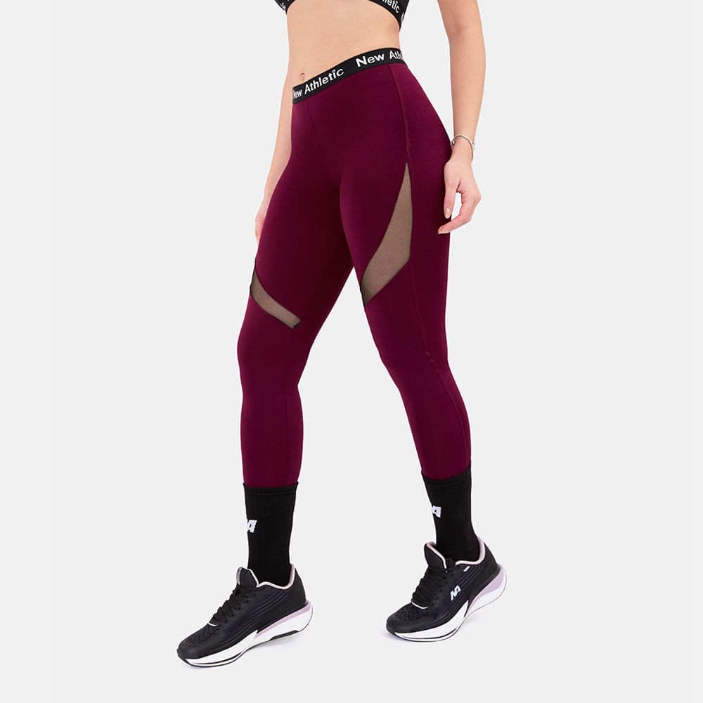 LEGGIN MUJER NEW ATHLETIC NARDLEG0022F0505 SALMA VINO - 1