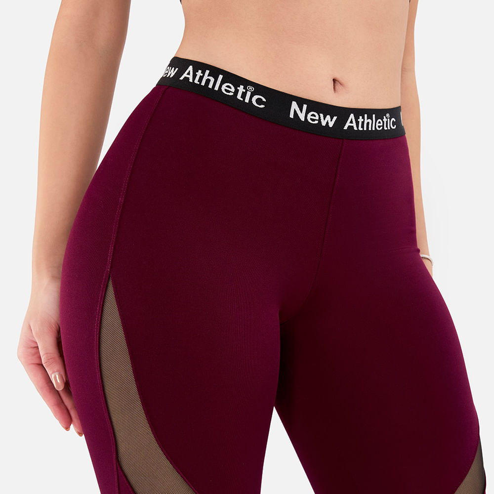 LEGGIN MUJER NEW ATHLETIC NARDLEG0022F0505 SALMA VINO - 3