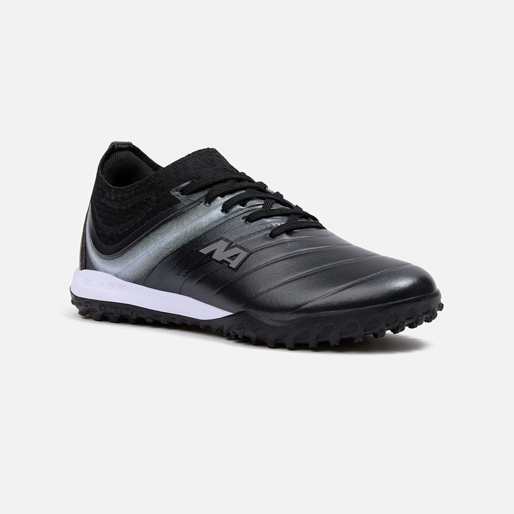 ZAPATILLAS MUJER NEW ATHLETIC FOOTBALL NEGRO NACAFUT0062J0201 SLABS62 CON BLANCO JUVENIL - 1