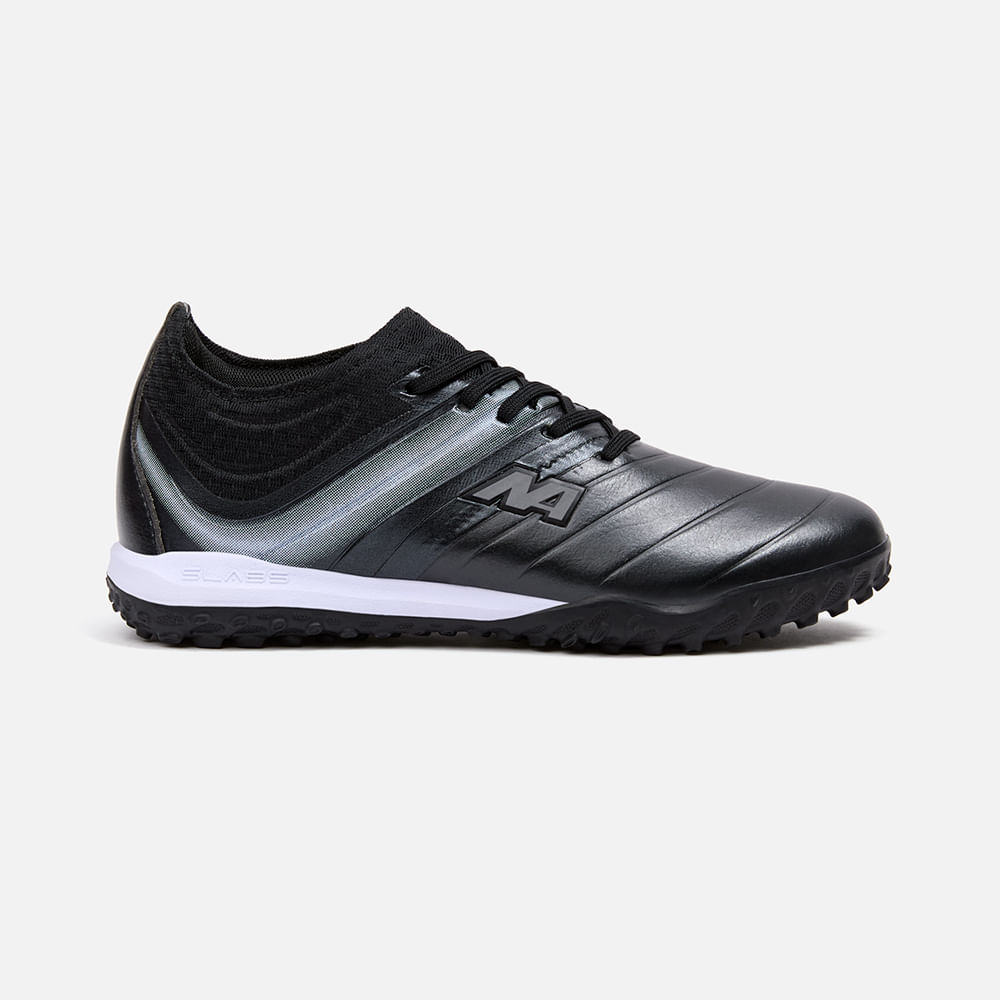 ZAPATILLAS MUJER NEW ATHLETIC FOOTBALL NEGRO NACAFUT0062J0201 SLABS62 CON BLANCO JUVENIL - 2
