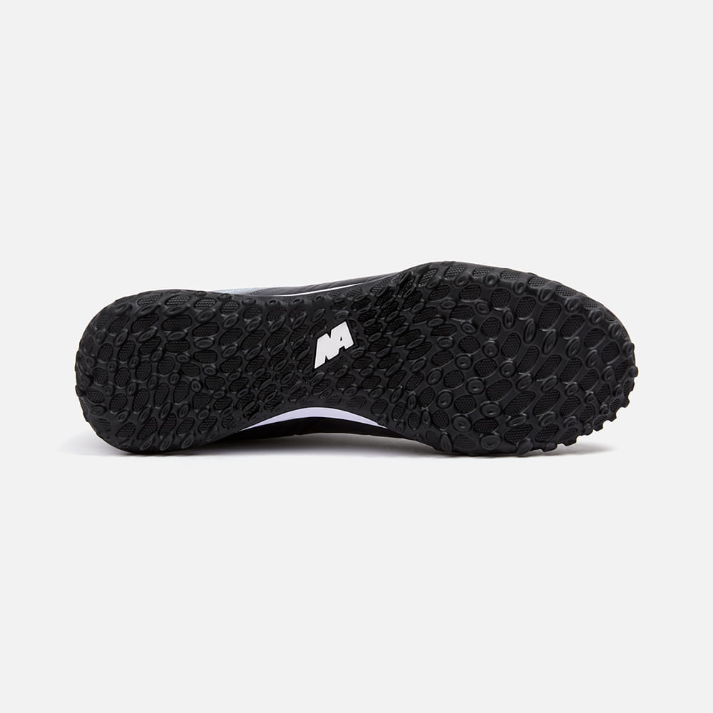 ZAPATILLAS MUJER NEW ATHLETIC FOOTBALL NEGRO NACAFUT0062J0201 SLABS62 CON BLANCO JUVENIL - 3