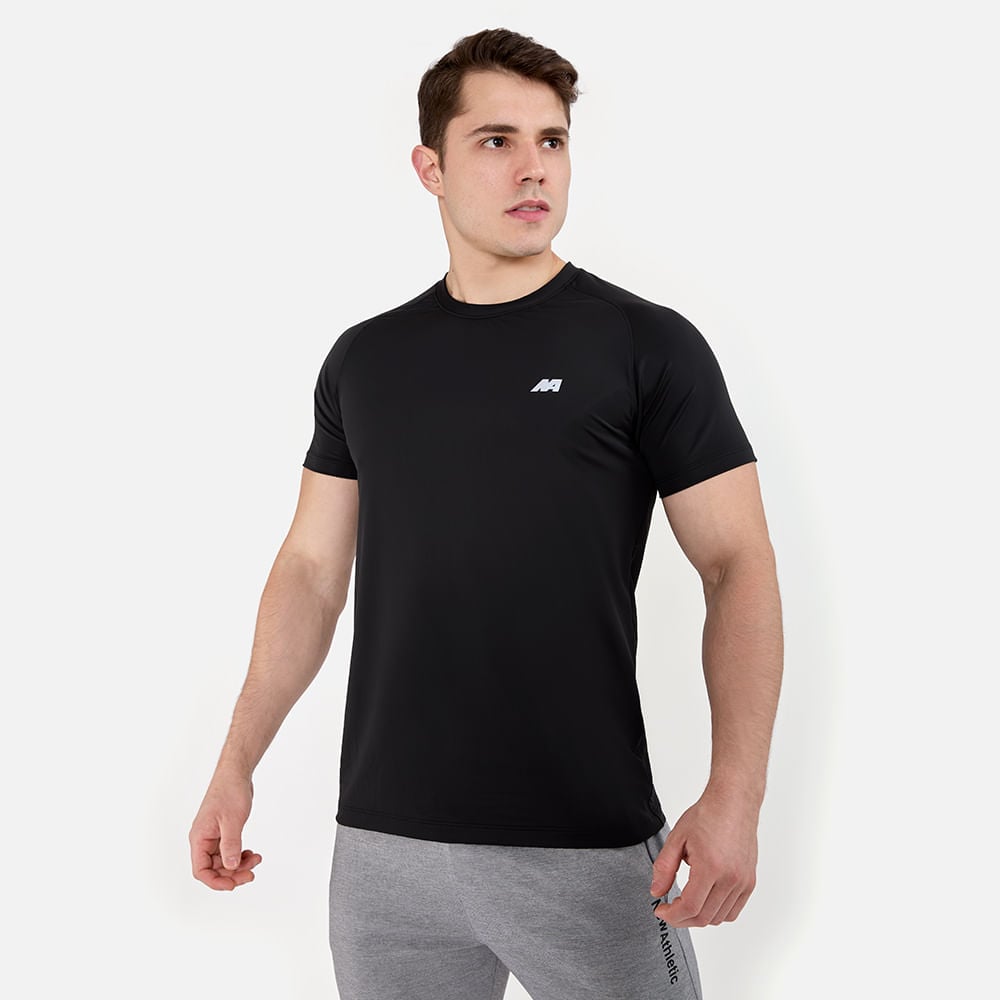 POLO TODA ACTIVIDAD HOMBRE NEW ATHLETIC NARDMCP0108M0202 MC LUCIO NEGRO - 1