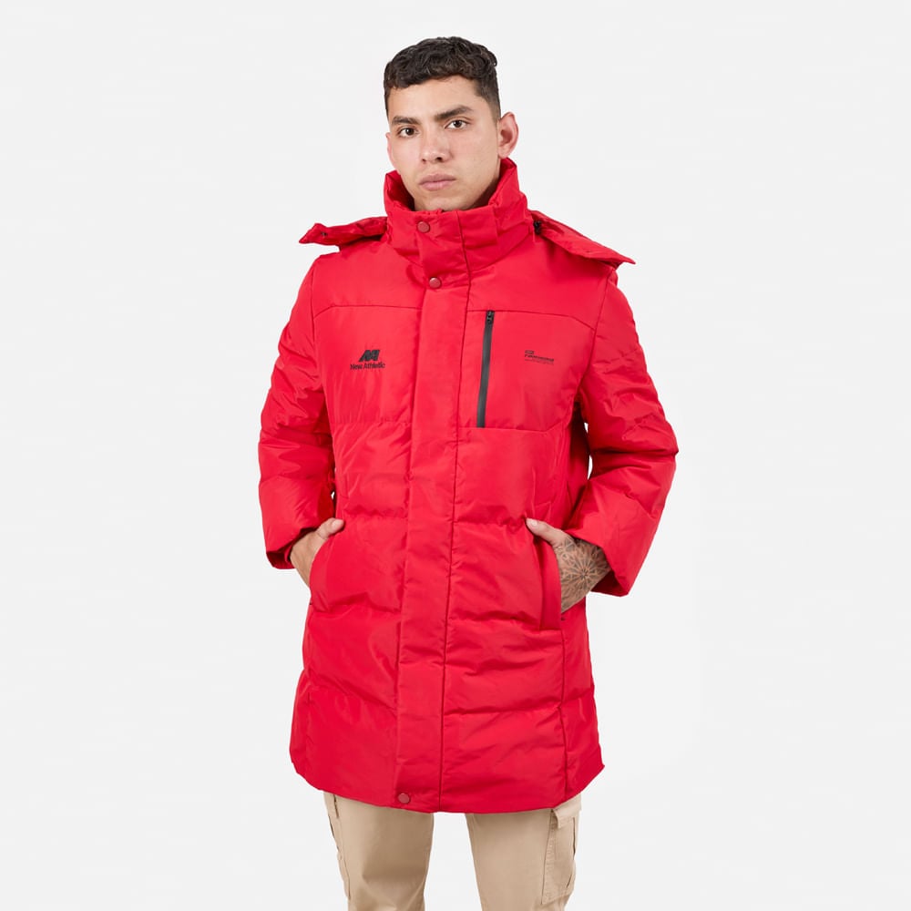 CASACA HOMBRE NEW ATHLETIC NARUCAC0005A0606 ROJO MARK - 1