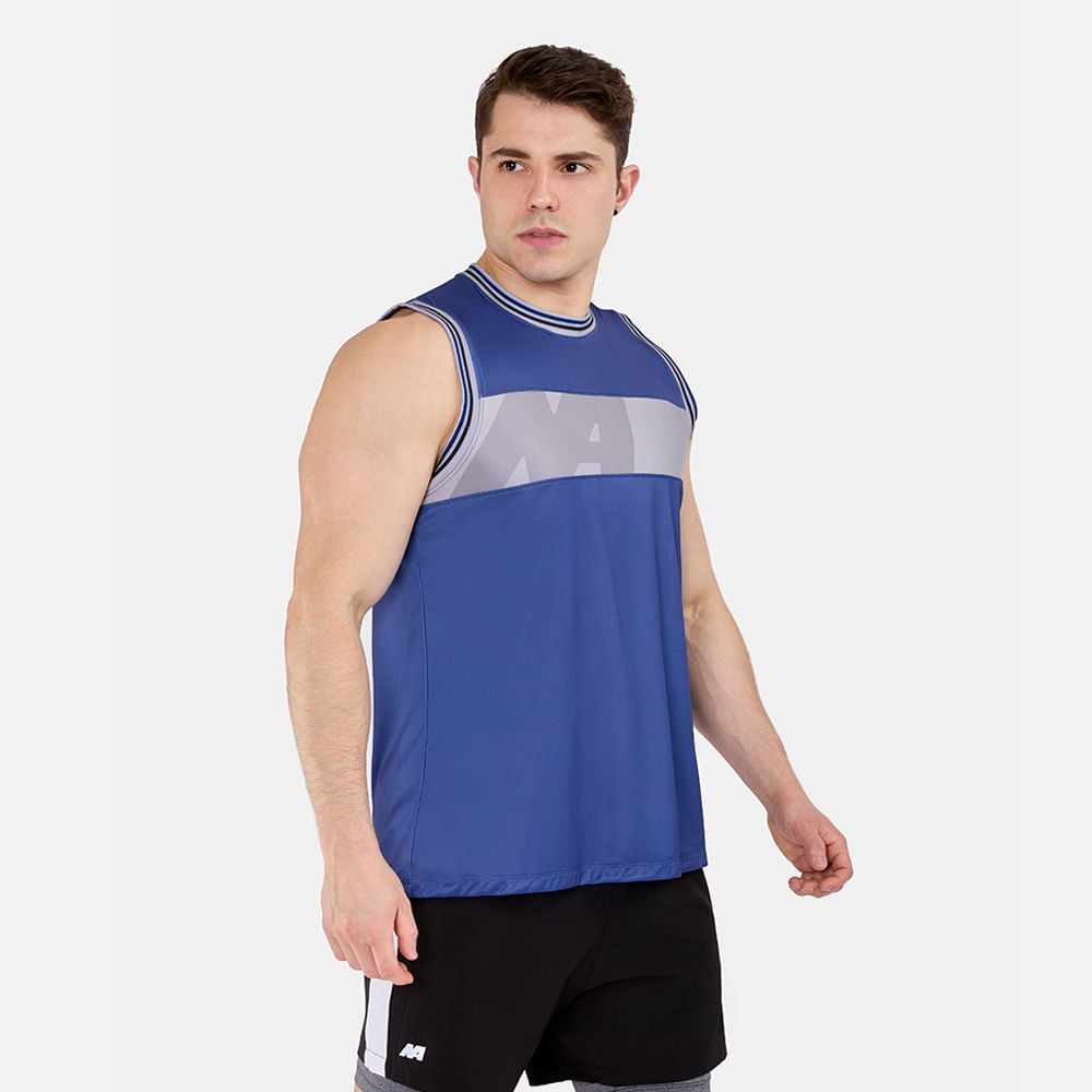 BVD HOMBRE NEW ATHLETIC AZUL GUIDO CON GRIS - 1
