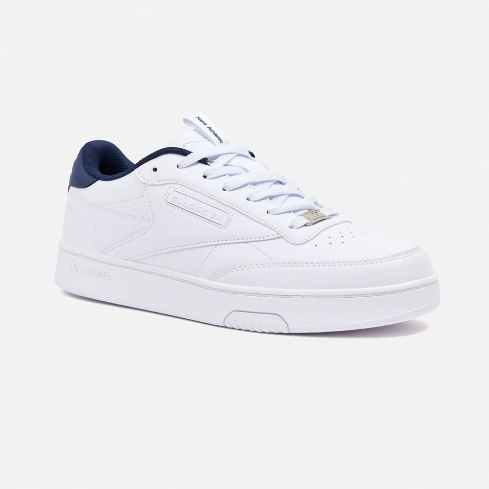 ZAPATILLAS HOMBRE NEW ATHLETIC SKATE BLANCO CON AZUL OSCURO NACASKA0086A0111 BOARDING FORESCUL86 - 1