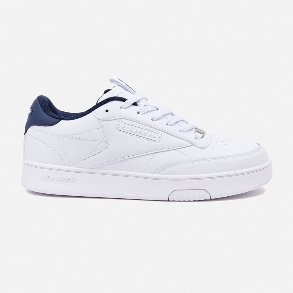 ZAPATILLAS HOMBRE NEW ATHLETIC SKATE BLANCO CON AZUL OSCURO NACASKA0086A0111 BOARDING FORESCUL86 - 2