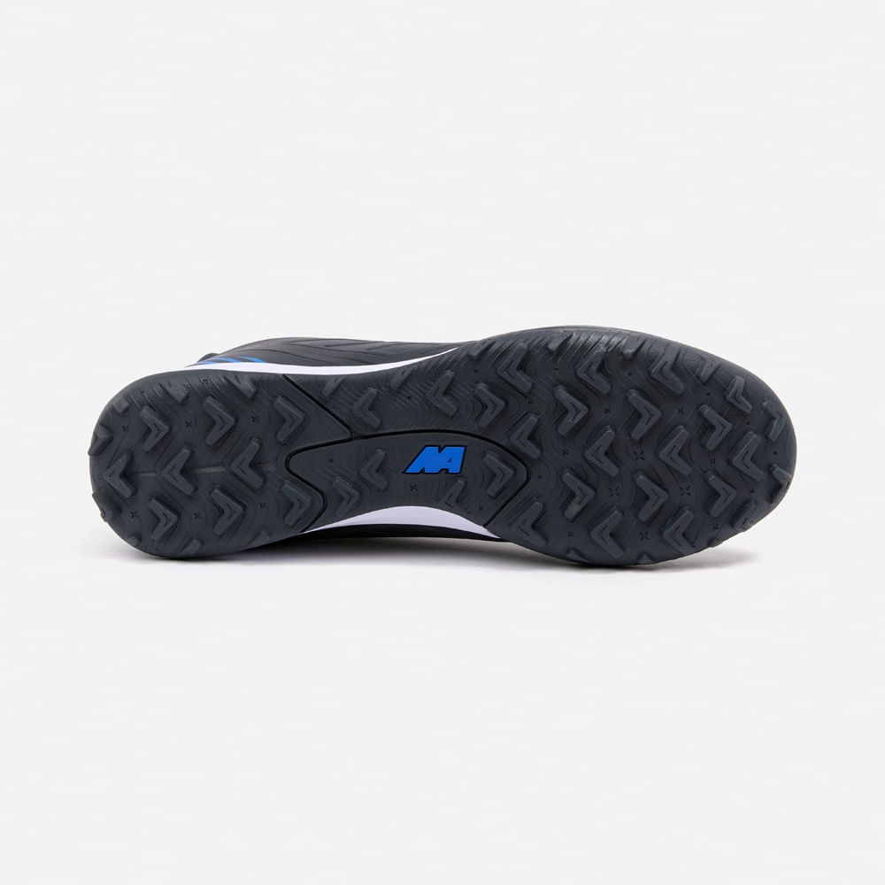 ZAPATILLAS MUJER NEW ATHLETIC FOOTBALL GRIS OSCURO NACAFUT0110J0312 FREX110 CON TURQUESA JUVENIL - 3