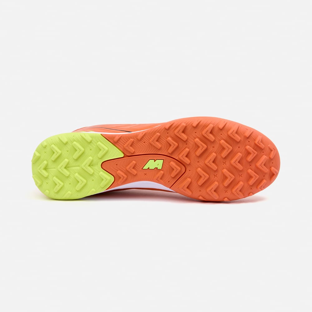 ZAPATILLAS MUJER NEW ATHLETIC CHIMPUNES NACAFUT0110J2030 FOOTBALL FREX110 NARANJA CON AMARILLO JUVENIL - 3