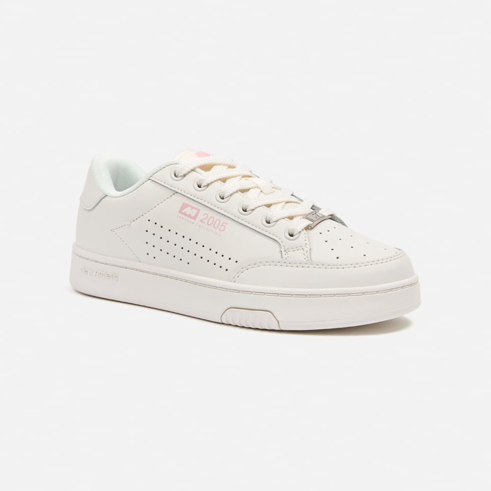 ZAPATILLAS MUJER NEW ATHLETIC SKATE CREMA NACASKA0084J2125 BOARDING LEATHER84 - 1