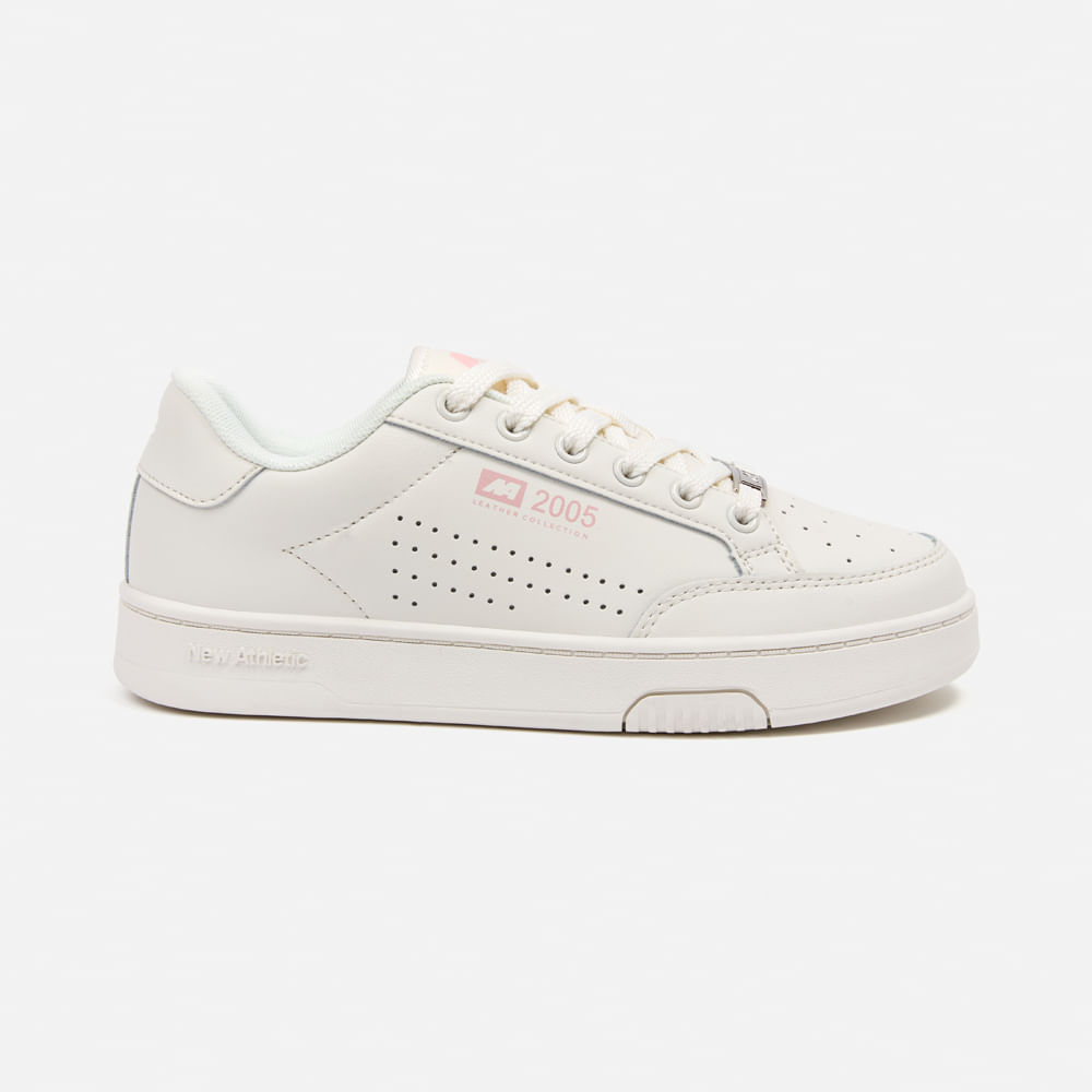ZAPATILLAS MUJER NEW ATHLETIC SKATE CREMA NACASKA0084J2125 BOARDING LEATHER84 - 2