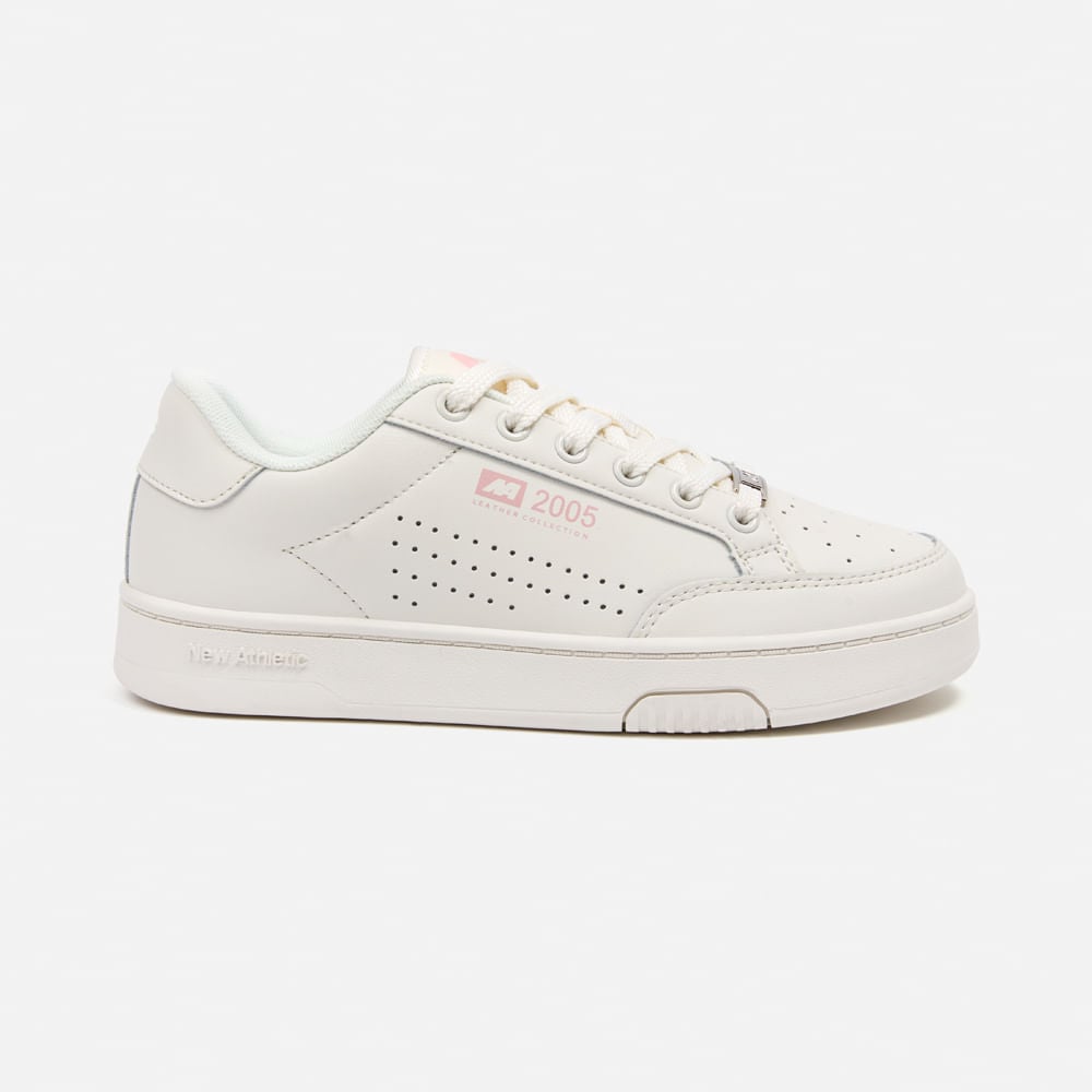 ZAPATILLAS MUJER NEW ATHLETIC SKATE CREMA NACASKA0084J2125 BOARDING LEATHER84 - 2
