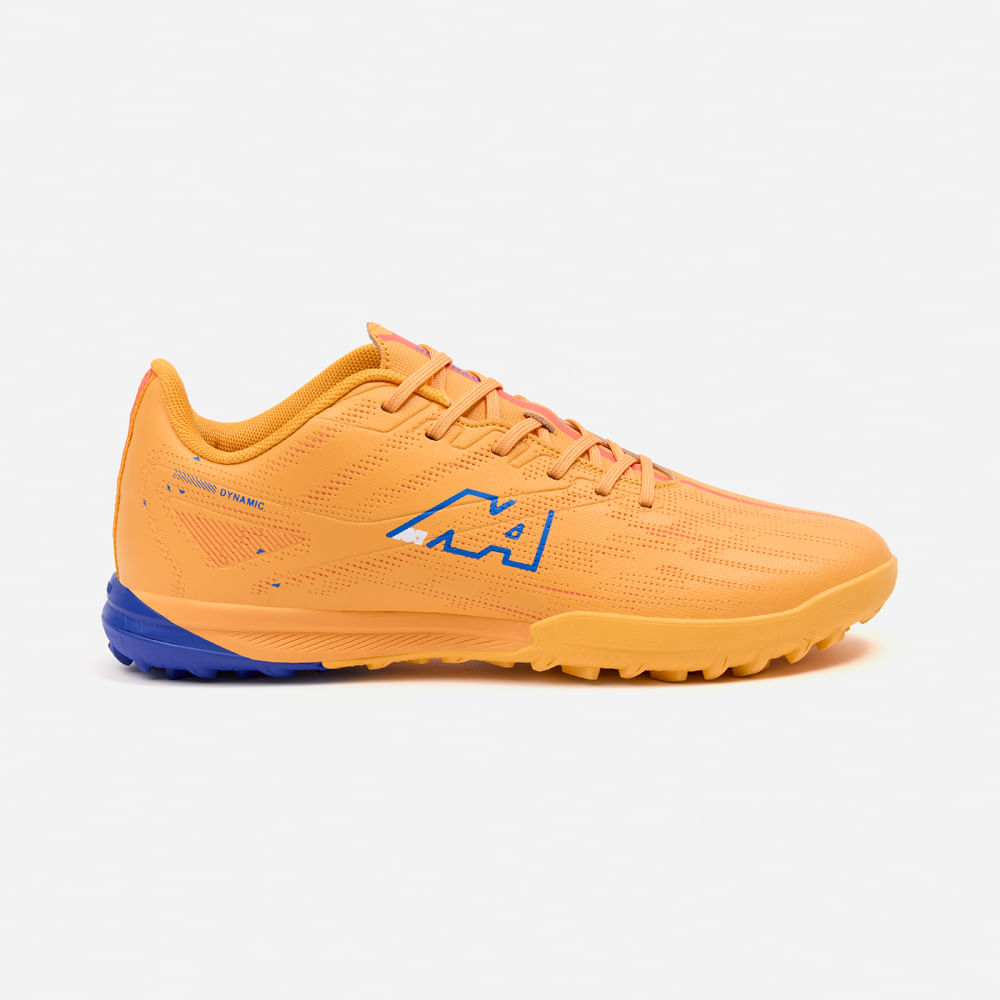 ZAPATILLAS MUJER NEW ATHLETIC FOOTBALL NARANJA NACAFUT0114J0812 DYNAMIC114 CON NEGRO JUVENIL - 2