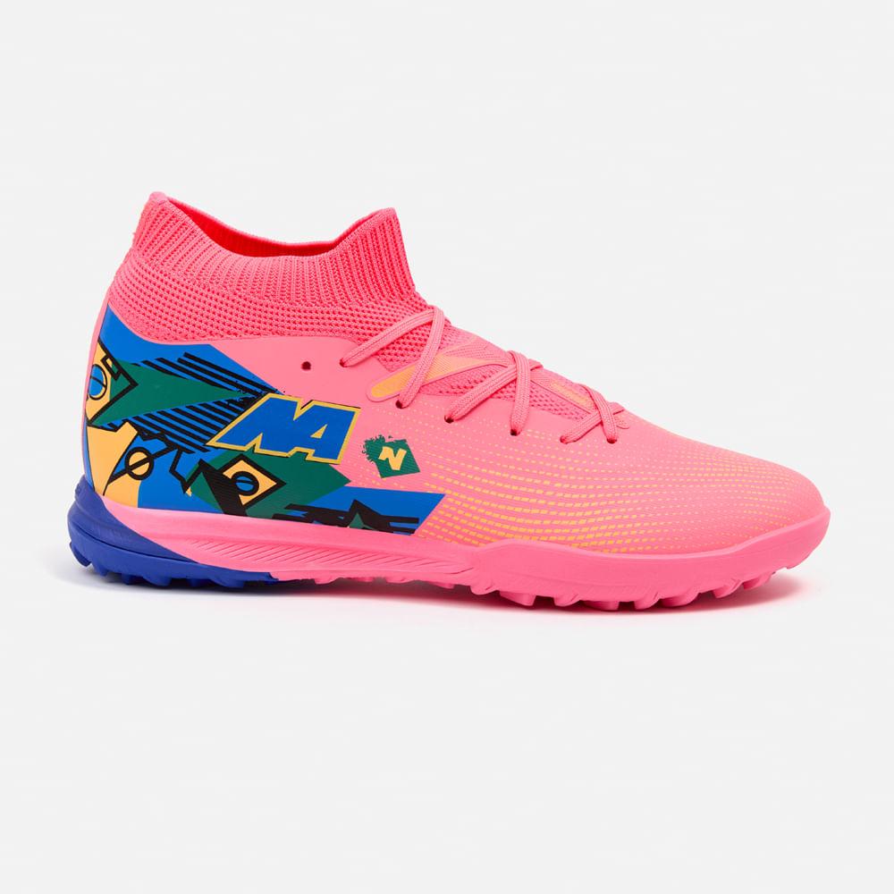 ZAPATILLAS HOMBRE NEW ATHLETIC FOOTBALL CORAL NACAFUT0105A2308 VORTEX105 CON AZUL - 2
