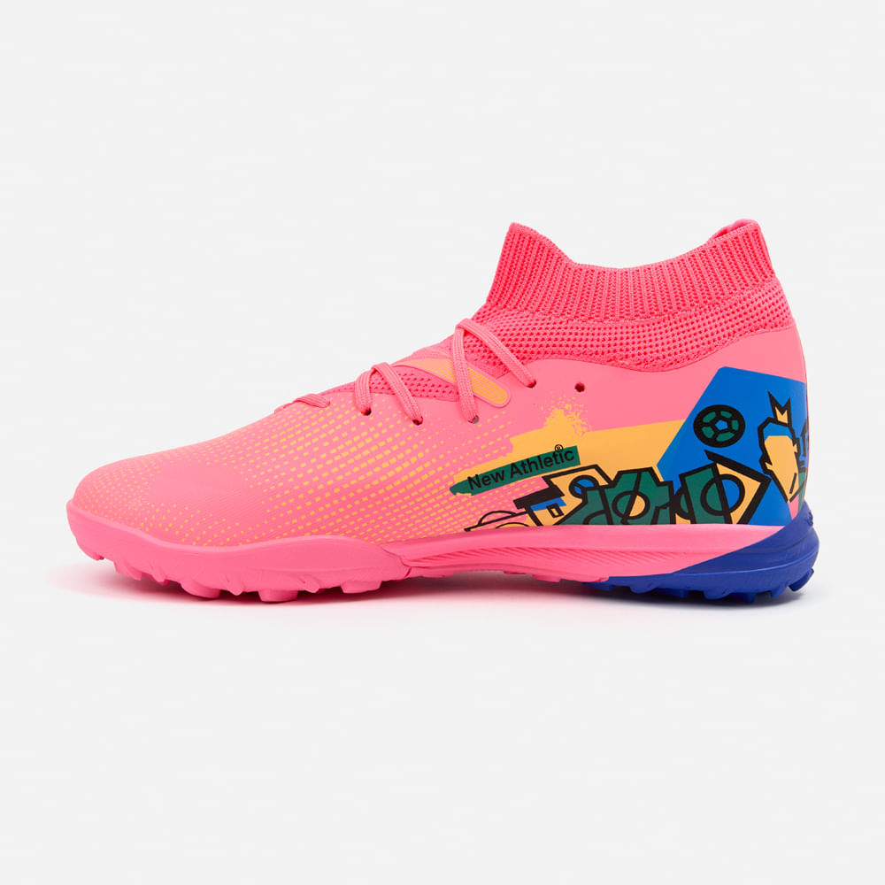 ZAPATILLAS HOMBRE NEW ATHLETIC FOOTBALL CORAL NACAFUT0105A2308 VORTEX105 CON AZUL - 3