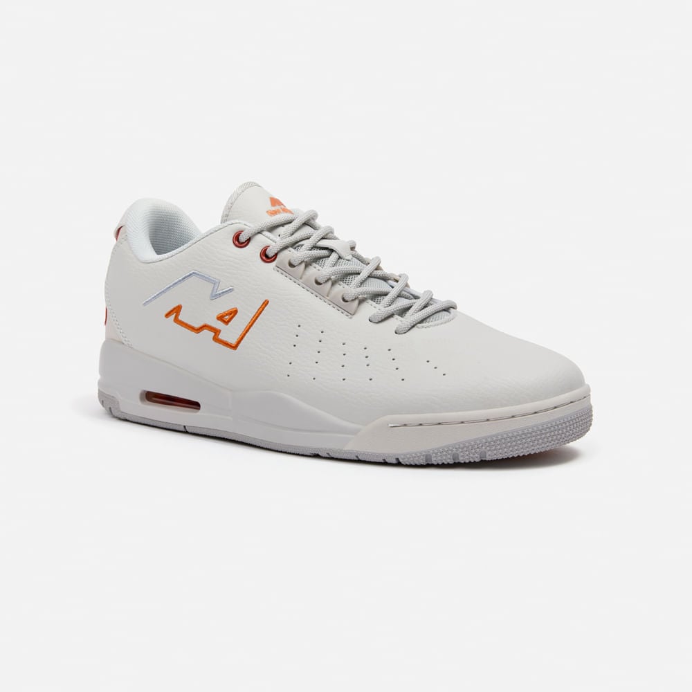 ZAPATILLAS NEW ATHLETIC SKATEBOARDING SPACE105 GRIS CON LACRE MUJER - 1