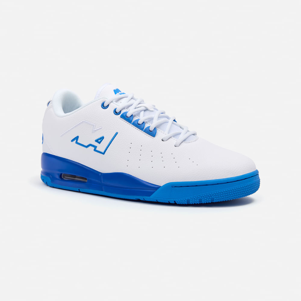 ZAPATILLAS NEW ATHLETIC SKATEBOARDING SPACE105 BLANCO CON AZUL MUJER - 1
