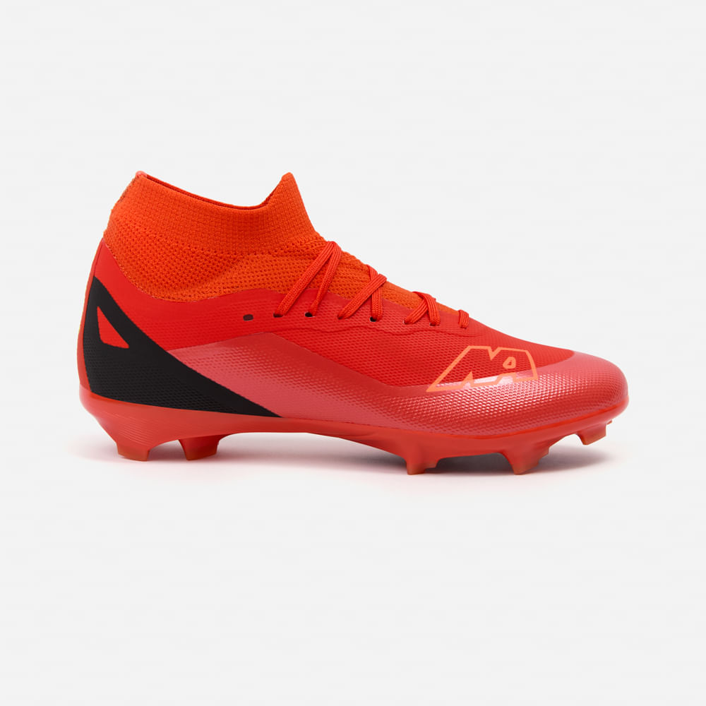 ZAPATILLAS NEW ATHLETIC FOOTBALL SLABS128 NARANJA CON NEGRO JUVENIL - 2