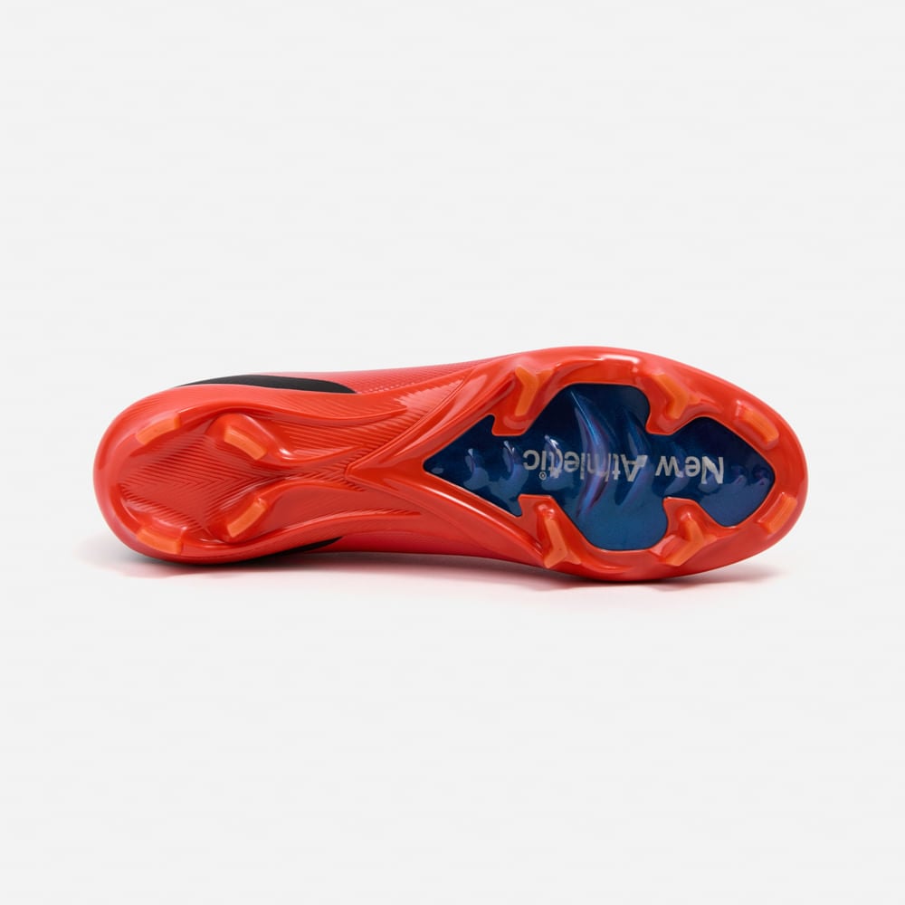ZAPATILLAS NEW ATHLETIC FOOTBALL SLABS128 NARANJA CON NEGRO JUVENIL - 3