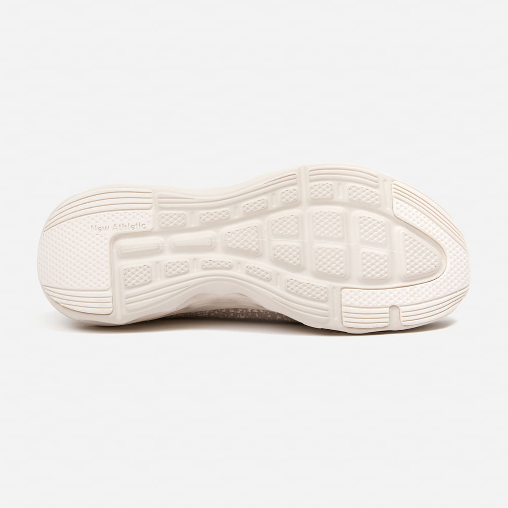 ZAPATILLAS NEW ATHLETIC RUNNING CROIL143 MARRÓN CON CREMA HOMBRE - 3