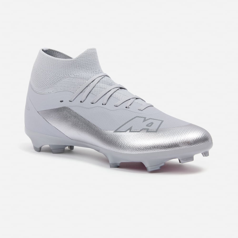 ZAPATILLAS NEW ATHLETIC FOOTBALL SLABS128 PLATEADO CON GRIS HOMBRE - 1