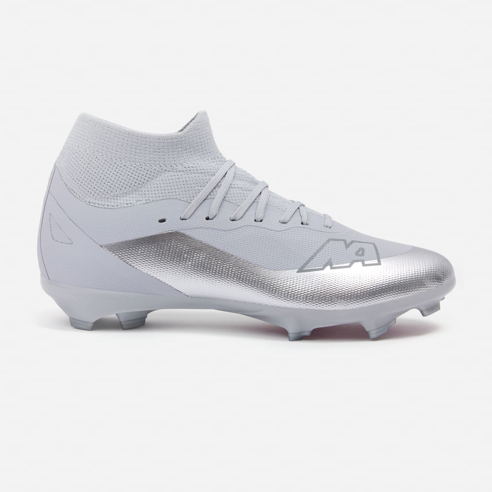 ZAPATILLAS NEW ATHLETIC FOOTBALL SLABS128 PLATEADO CON GRIS HOMBRE - 2