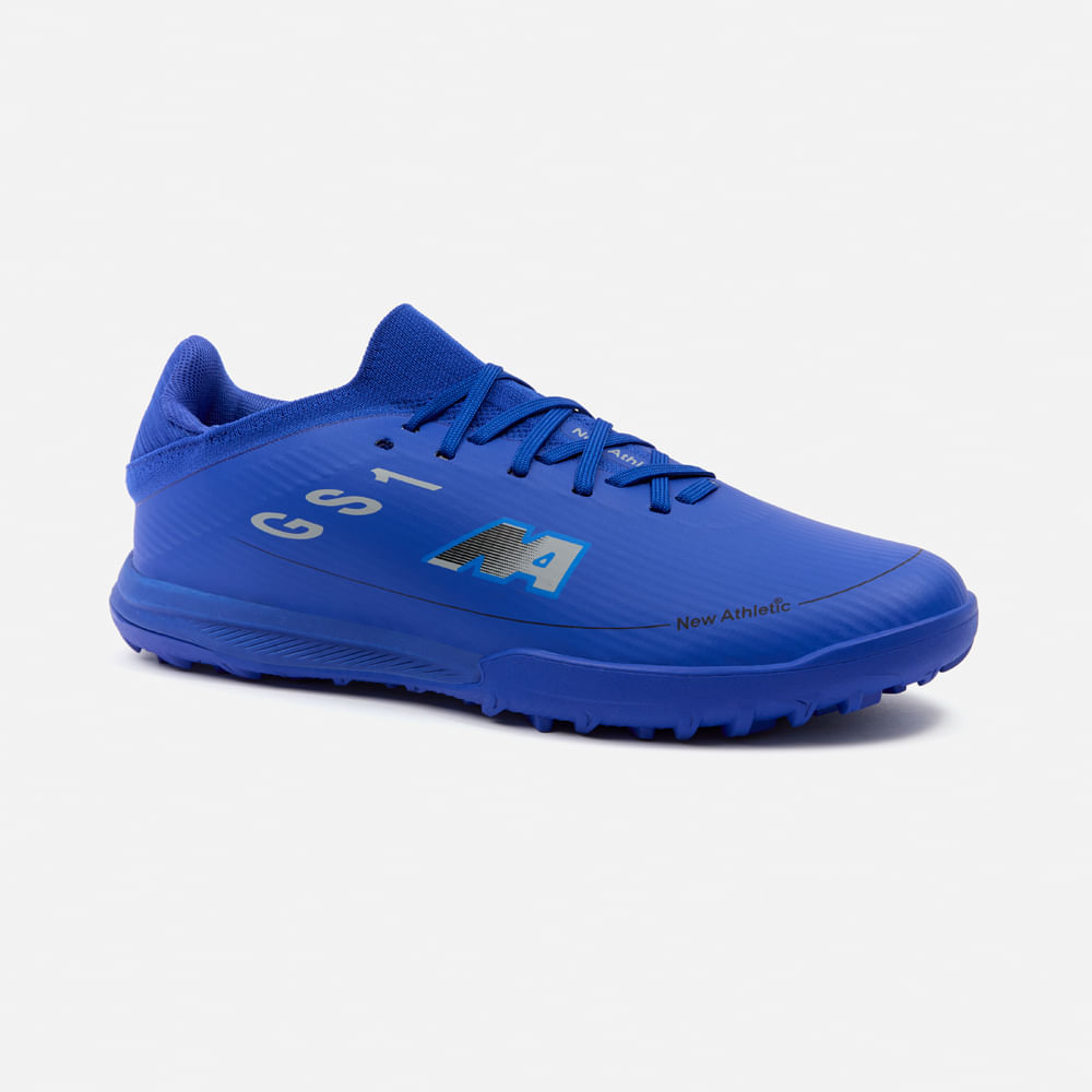 ZAPATILLAS NEW ATHLETIC FOOTBALL GUETS108 AZUL CON NEGRO HOMBRE - 1