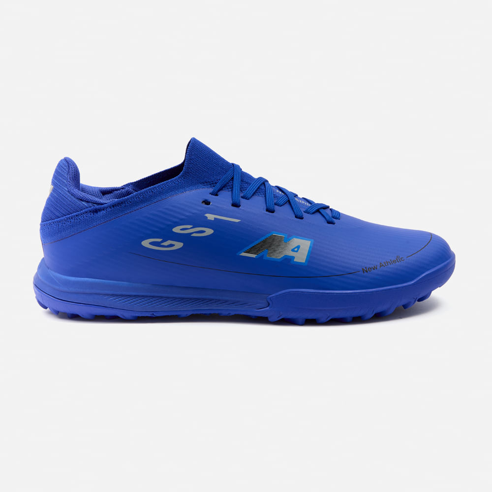 ZAPATILLAS NEW ATHLETIC FOOTBALL GUETS108 AZUL CON NEGRO HOMBRE - 2