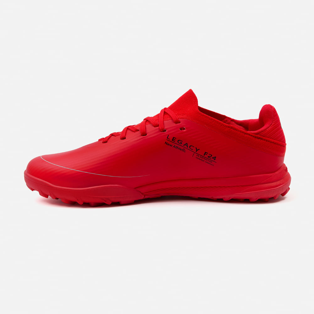 ZAPATILLAS NEW ATHLETIC FOOTBALL GUETS108 ROJO CON NEGRO HOMBRE - 3