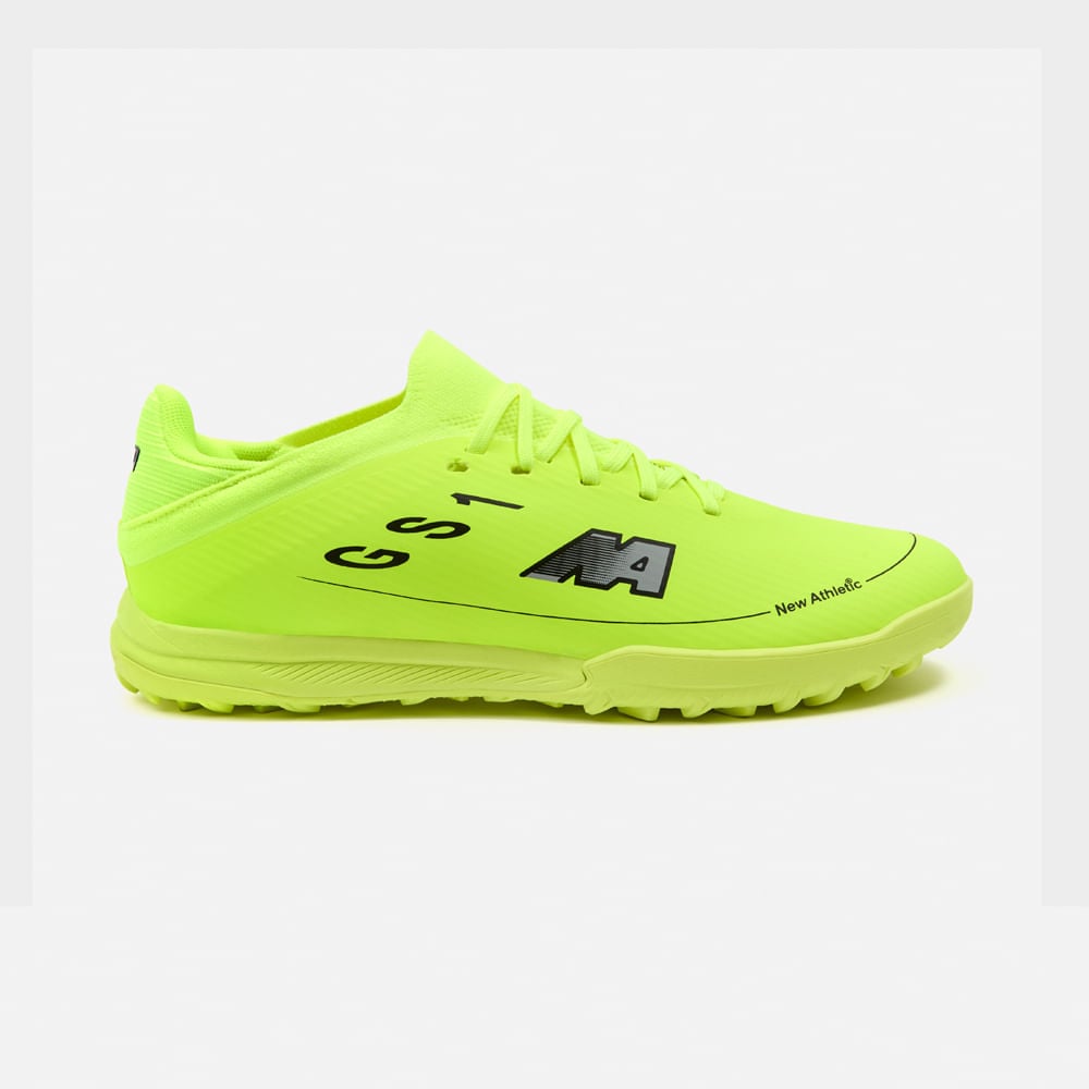 ZAPATILLAS NEW ATHLETIC FOOTBALL GUETS108 VERDE NEÓN CON NEGRO JUVENIL - 2