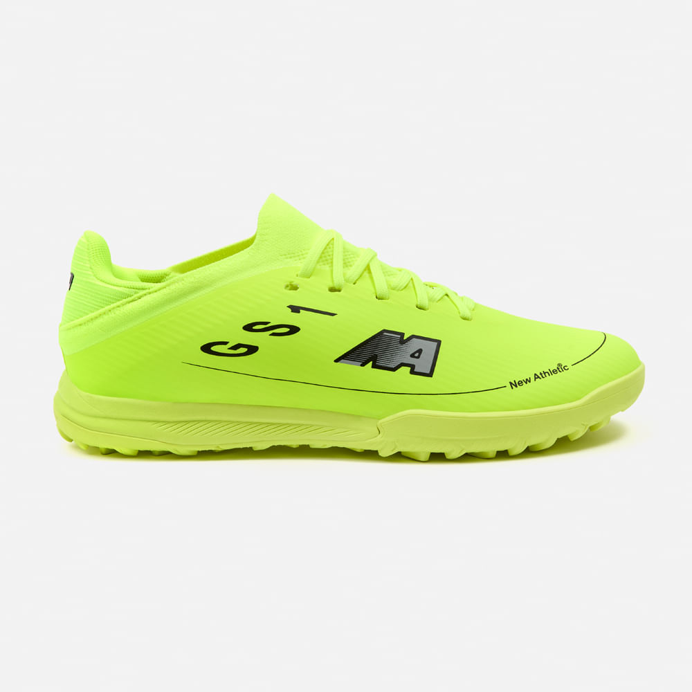 ZAPATILLAS NEW ATHLETIC FOOTBALL GUETS108 VERDE NEÓN CON NEGRO HOMBRE - 2