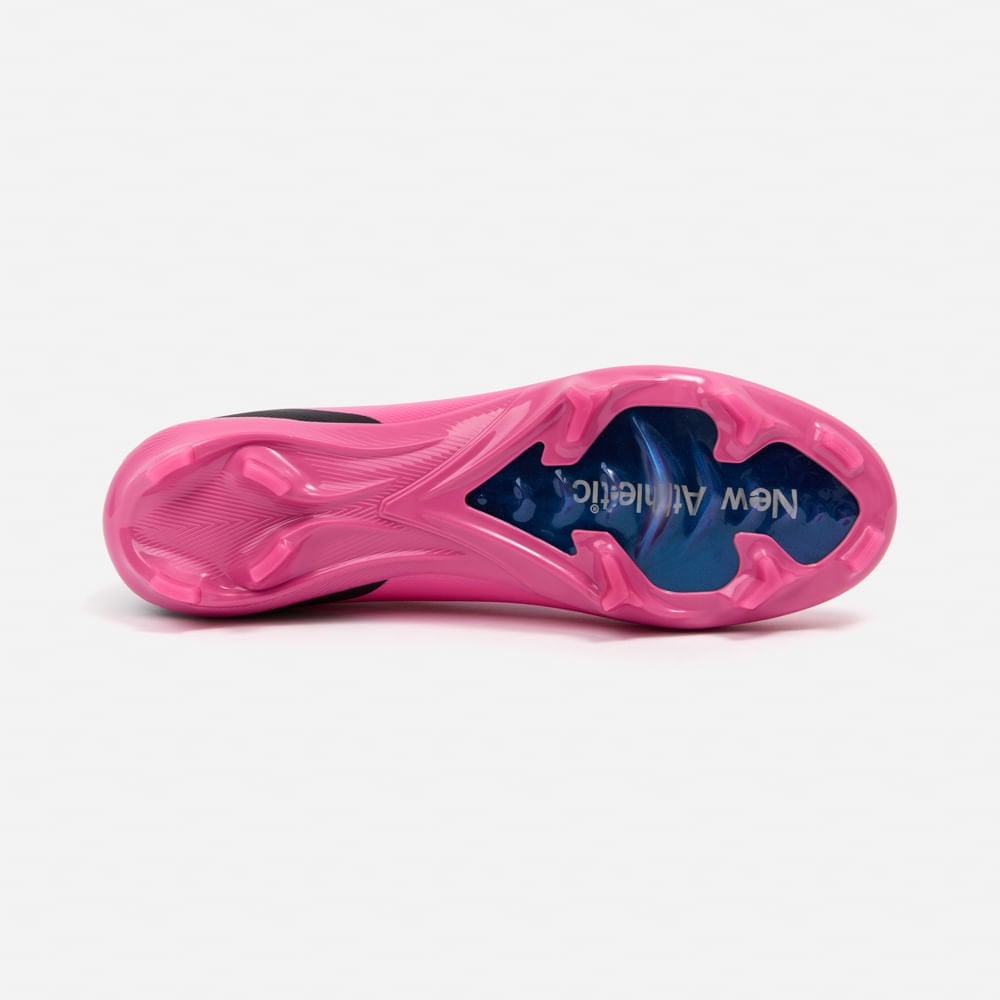 ZAPATILLAS NEW ATHLETIC FOOTBALL SLABS128 ROSADO CON FUCSIA JUVENIL - 3