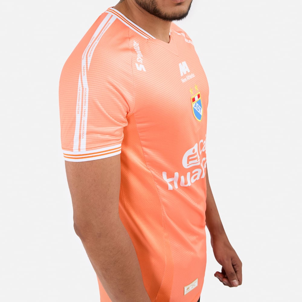 CAMISETA ADT ALTERNA NARANJA CLARO HOMBRE - 3