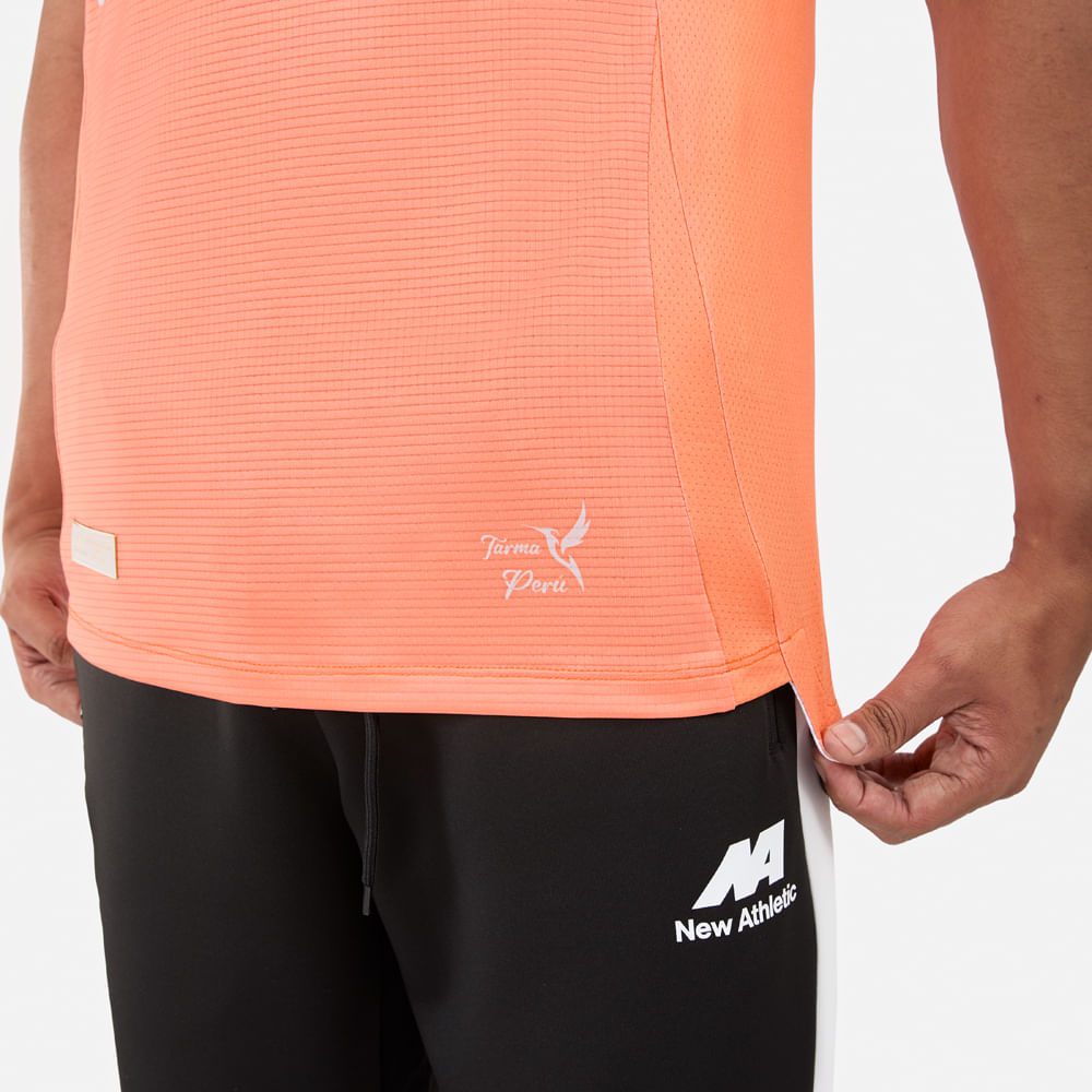CAMISETA ADT ALTERNA NARANJA CLARO HOMBRE - 6