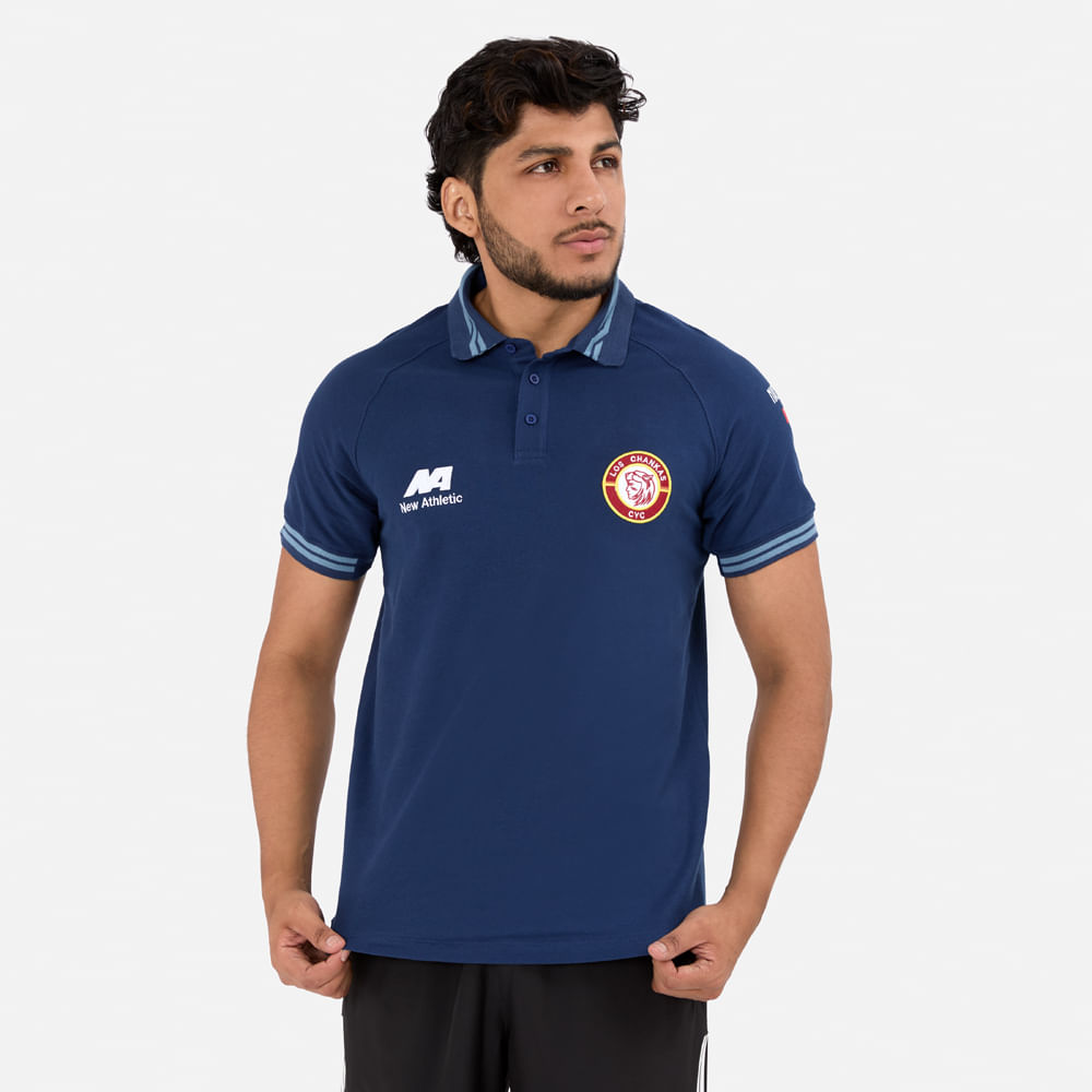 POLO CHANKAS STAR AZUL HOMBRE - 1