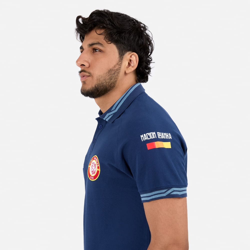 POLO CHANKAS STAR AZUL HOMBRE - 3